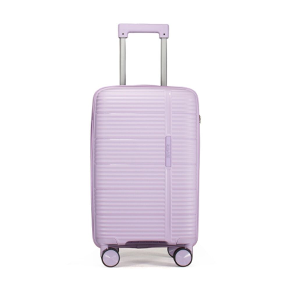 Kate Hill Berkeley Small Luggage Hard Case TSA Lock Travel Lilac 44L
