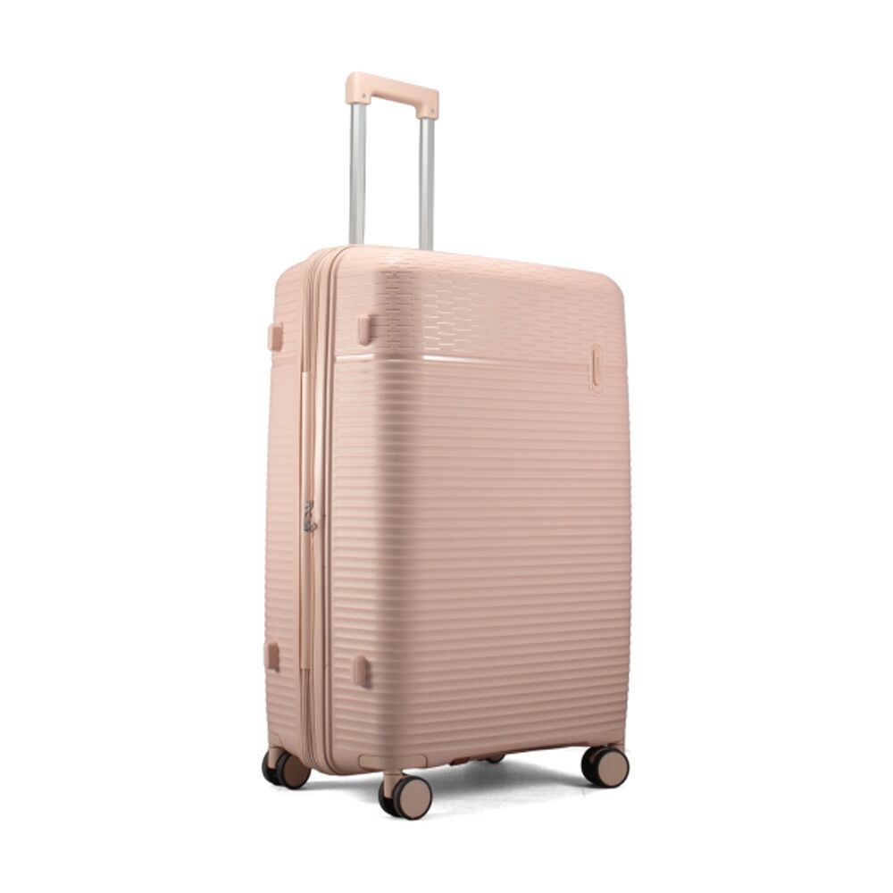 Kate Hill Brooklyn Large Hard Case Luggage TSA Lock Travel Pink 121L