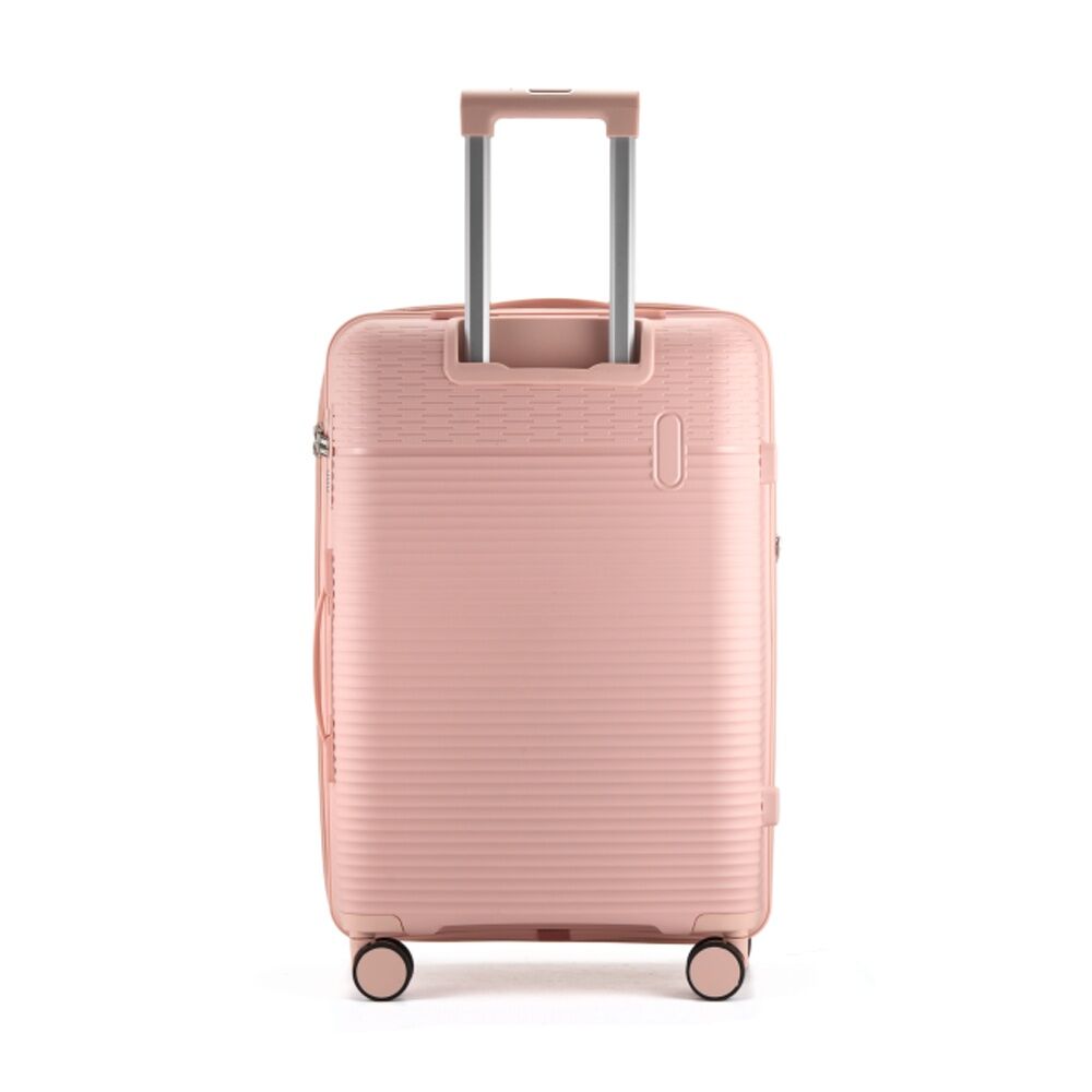 Kate Hill Brooklyn Medium Hard Case Luggage TSA Lock Travel Pink 74L