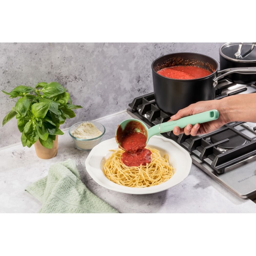 6pc KitchenAid Universal Tool Gadget Nylon Kitchen Cooking Set Spearmint