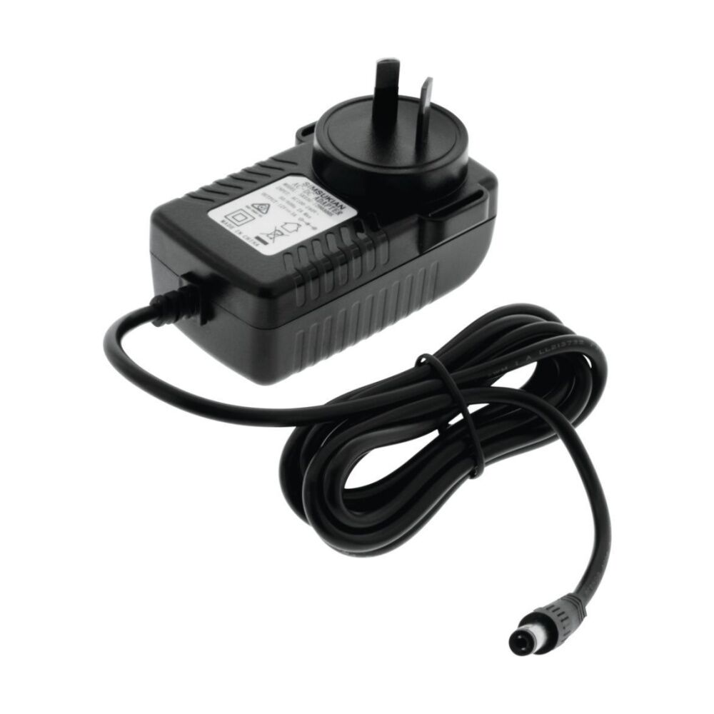 Hulk 4X4 240 Volt AC To 12V 3A Transformer Power Adapter Black