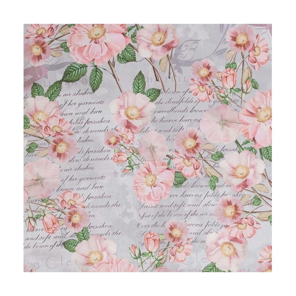 2PK Braz Printed Room Darkening Hanging Curtain Home Decor 140x223cm Pink Floral
