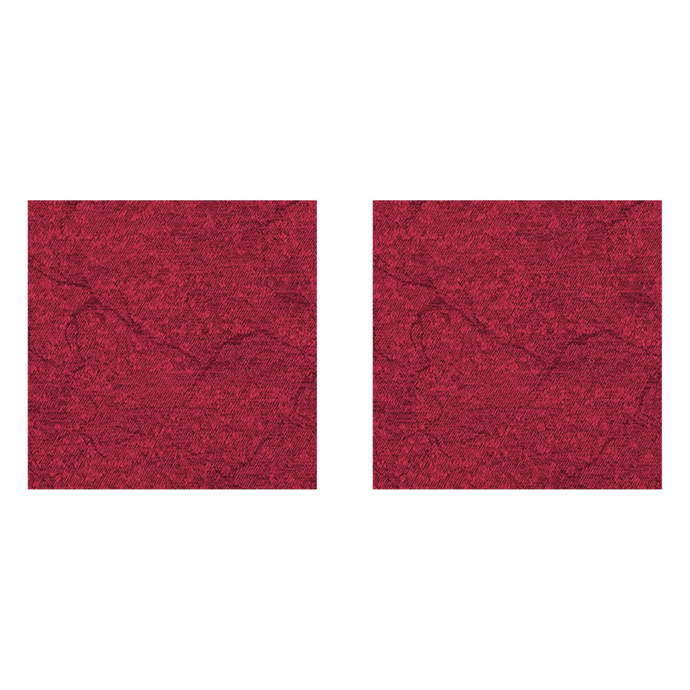 2PK Braz Blockout Room Hanging Curtain Home Decor 137x213cm Monterey Burgundy