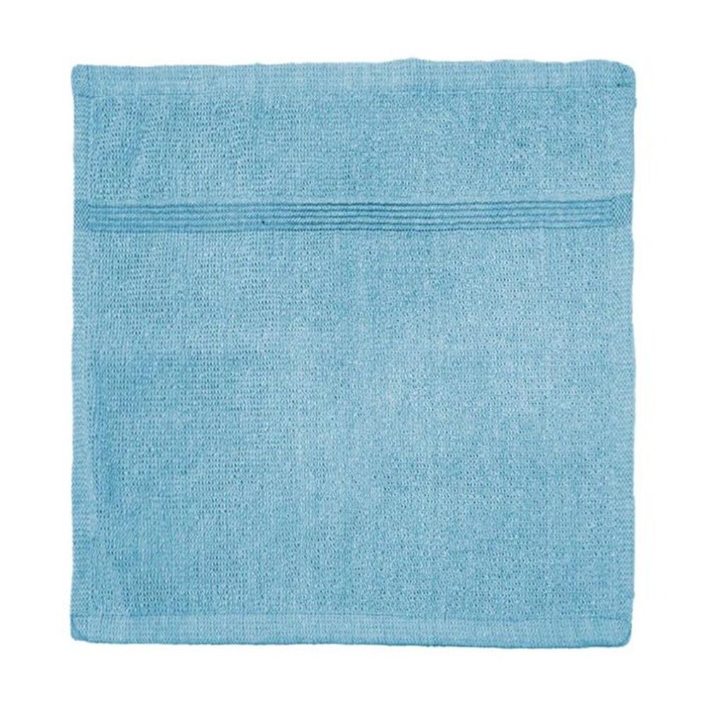 12PK Capri Soft Absorbent Facewash Bathroom Washcloth Towel 30x30cm Sky Blue