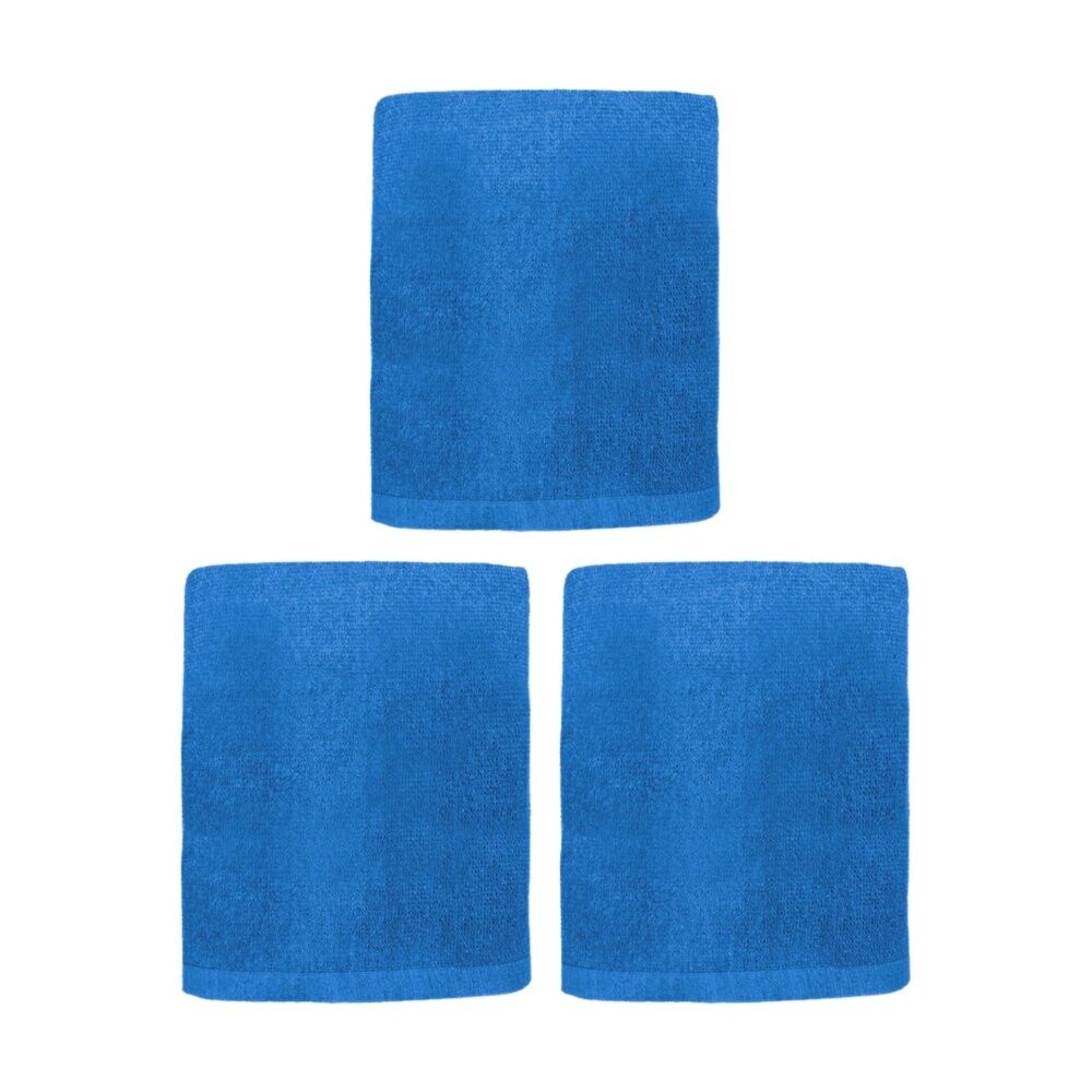 3PK Capri Non Slip Bath Mat Bathroom Floor Accessory Home Decor 45x75cm Denim