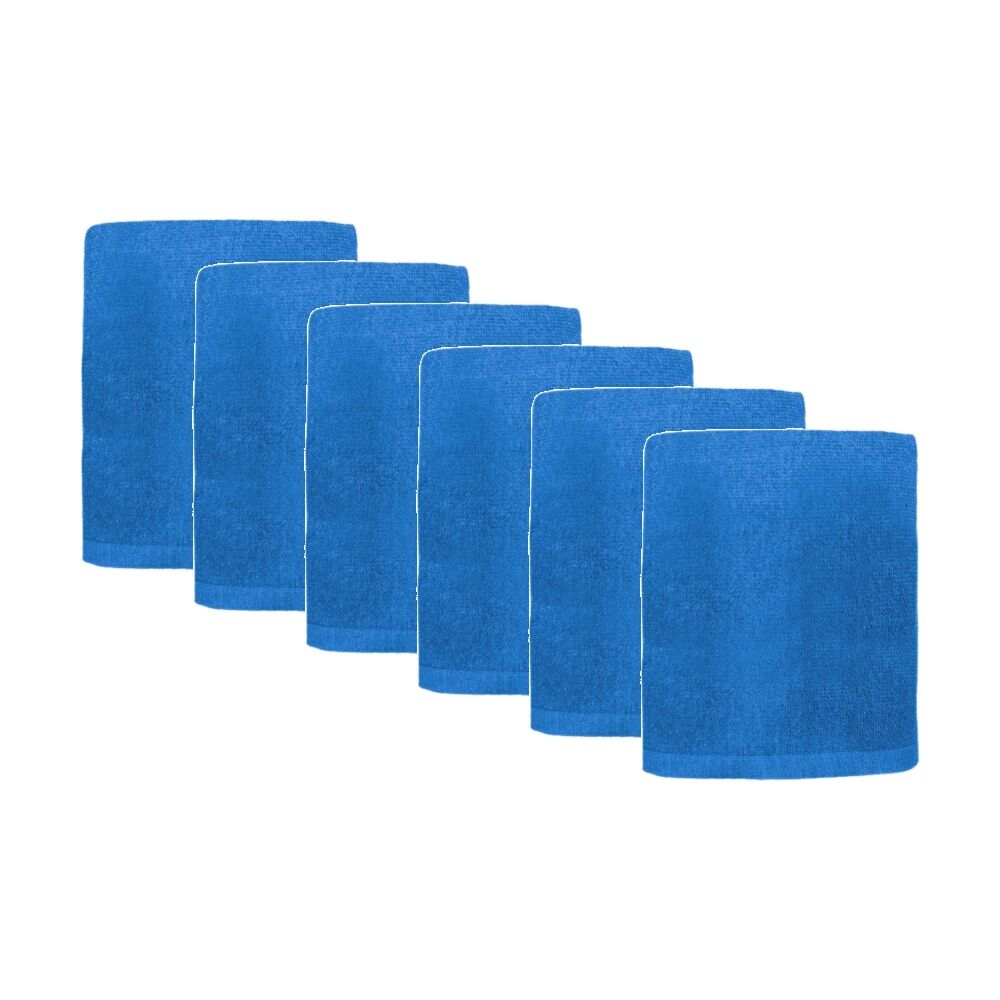 6PK Capri Non Slip Bath Mat Bathroom Floor Accessory Home Decor 45x75cm Denim