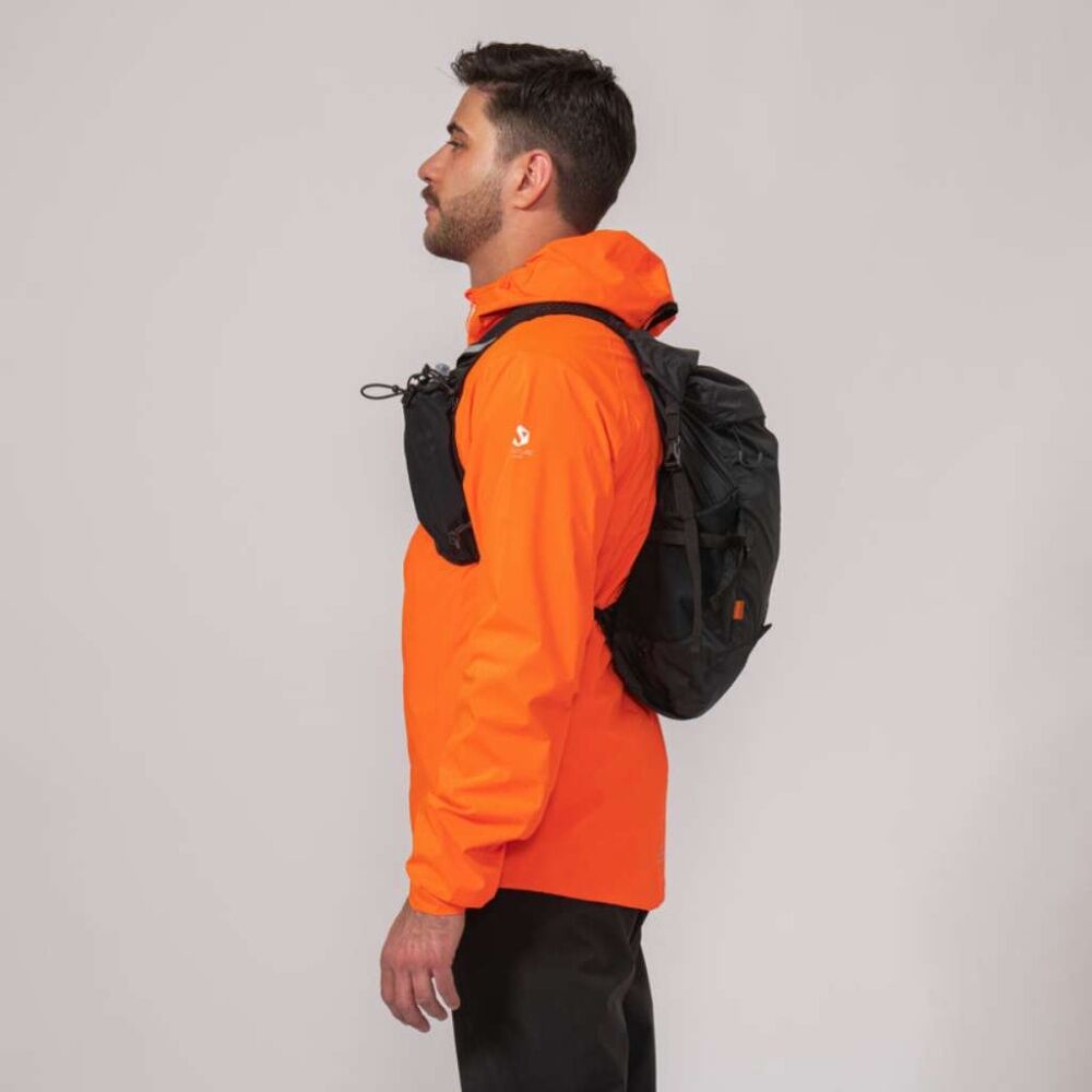 Mac In A Sac Speedpro Backpack Waterproof Lightweight Jet Black 20L
