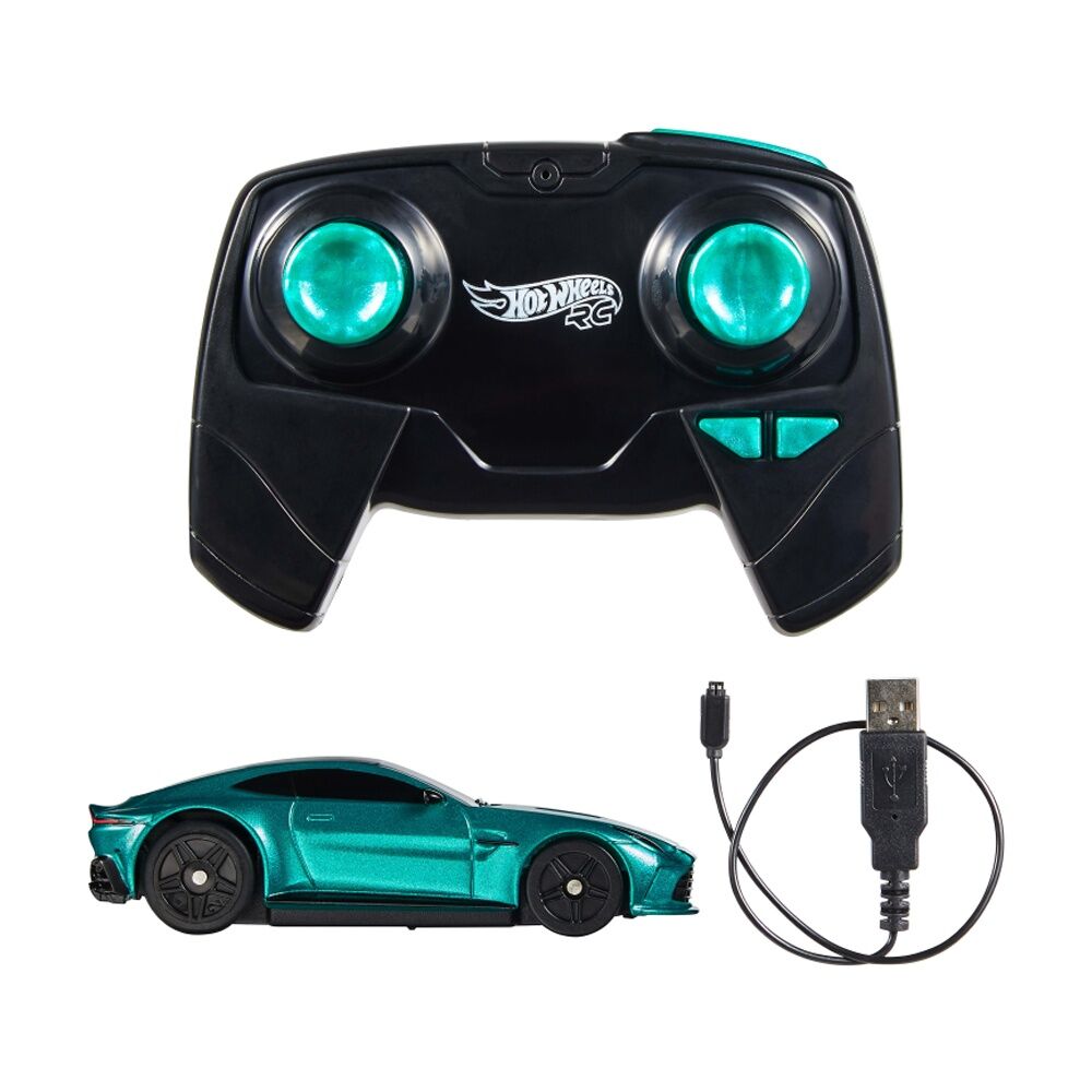 Hot Wheels RC Kids Remote Control Race Car Toy Aston Martin Vantage 5y+