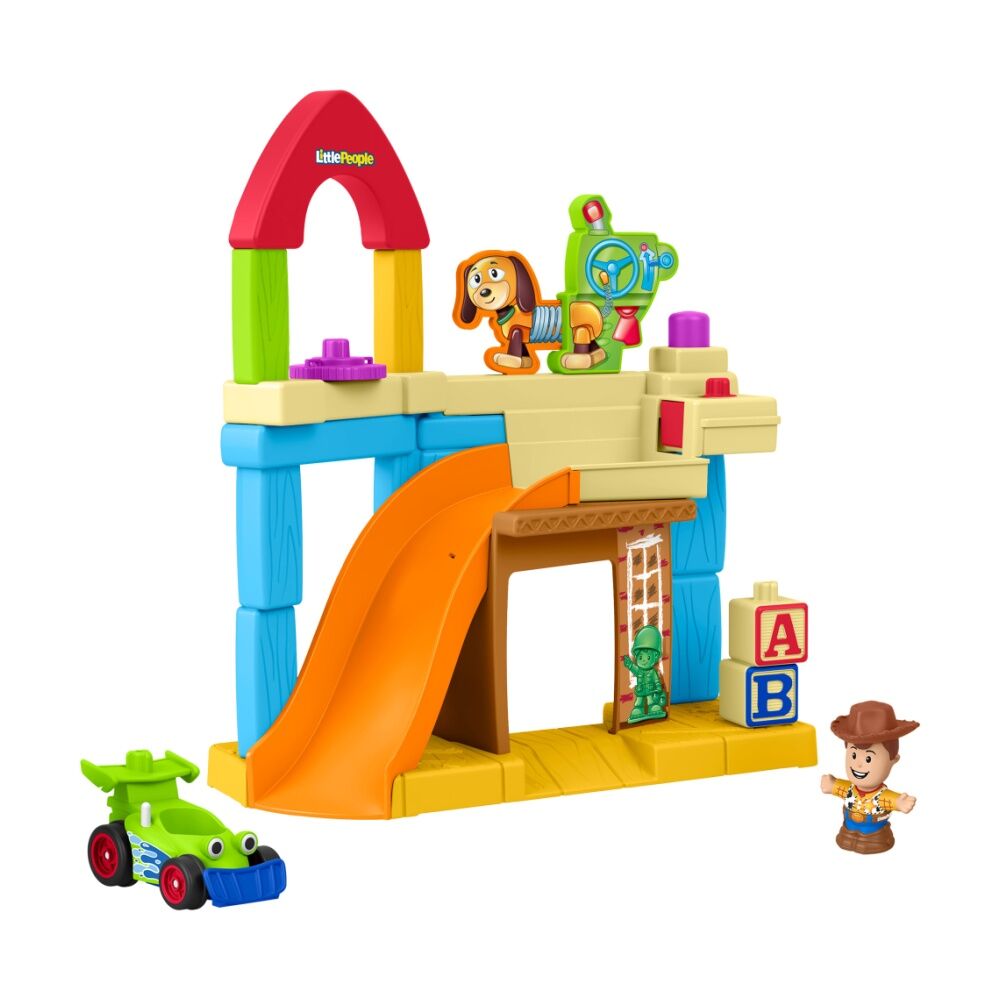 Toy Story Little People Andy's Room Play Set W/ Doll Figures & Vehicle 1.5y+
