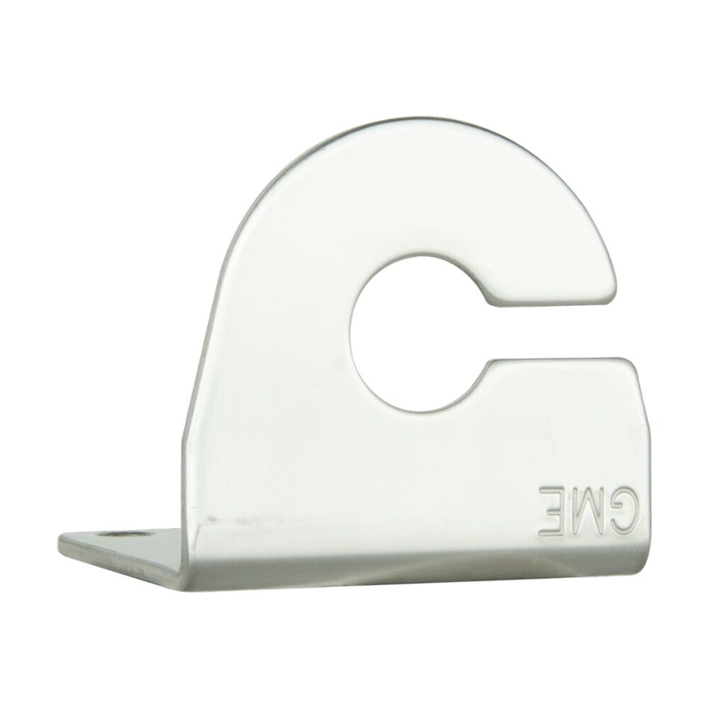 Gme 2.5mm L Bracket Stainless Steel Antenna Mounting Bracket With Cable Slot