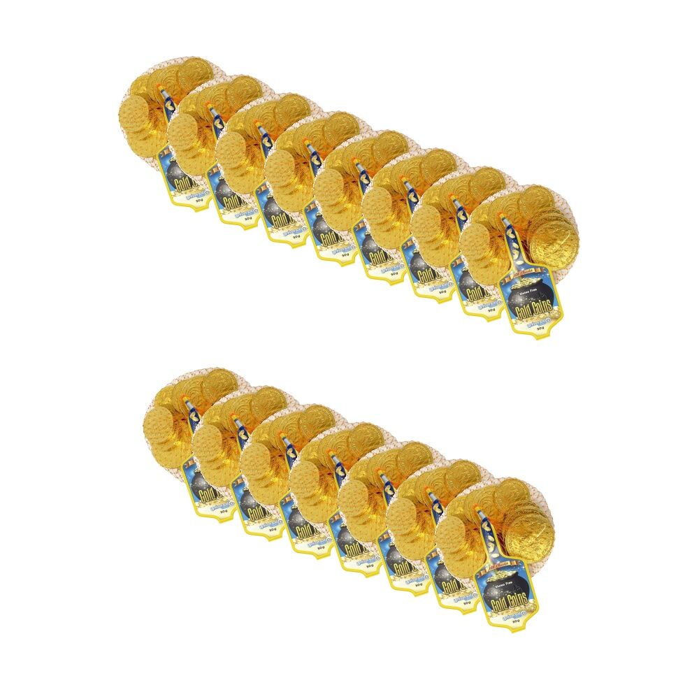 15PK Universal Candy Individually Wrapped Milk Chocolate Gold Coins 50g