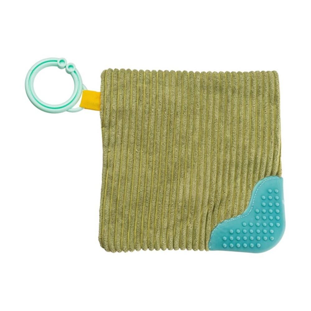 2PK Mary Meyer Sweet Soothies Avocado Soft Plush Crinkle Teether Green With Hook