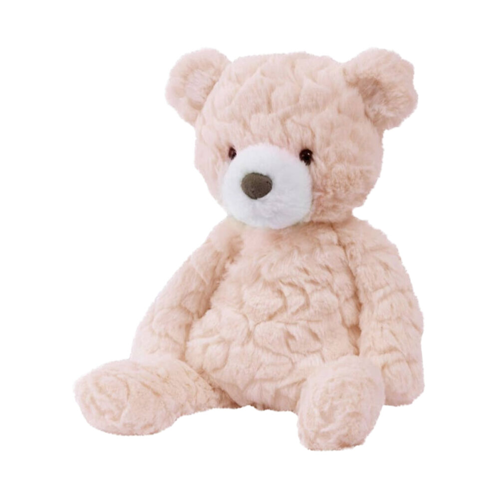2PK Mary Meyer Blush Bear Soft Putty Plush Weighted Fabric Beans Animal Toy 28cm