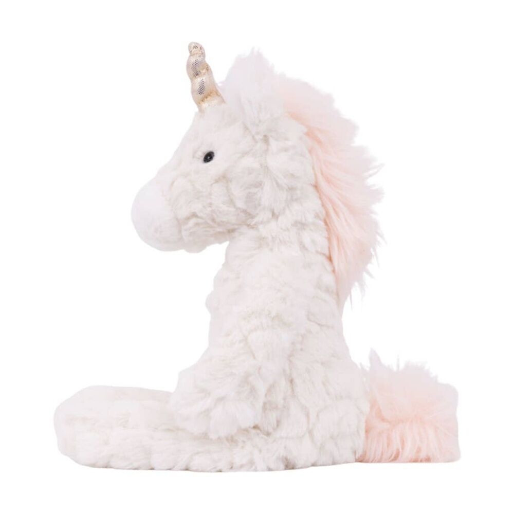 Mary Meyer Cream Unicorn Soft Putty Plush Weighted Fabric Beans Animal Toy 28cm