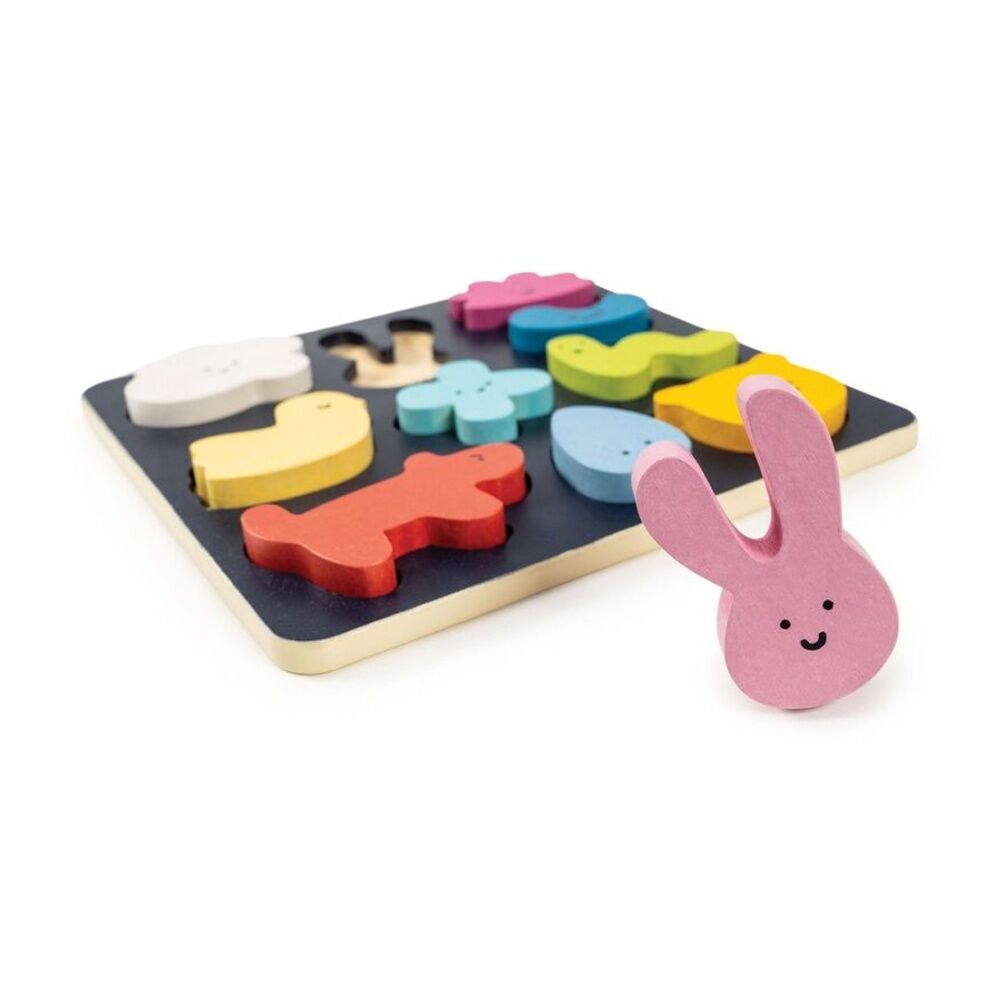 Mentari Mood Board Shape Sorter Toy Language Development Kids 2y+