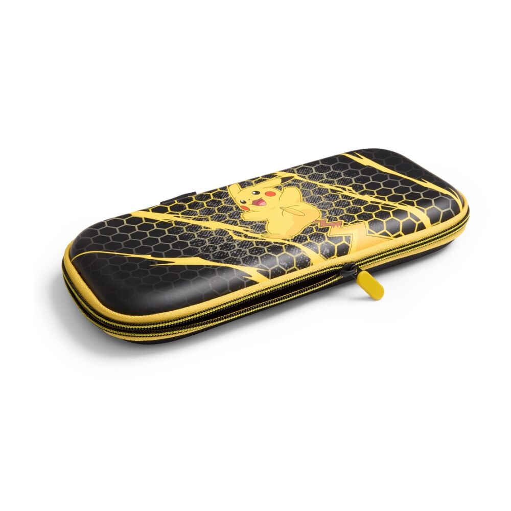 PowerA Pokemon Nintendo Switch 2 Soft Fabric Lining Slim Case Black/Yellow