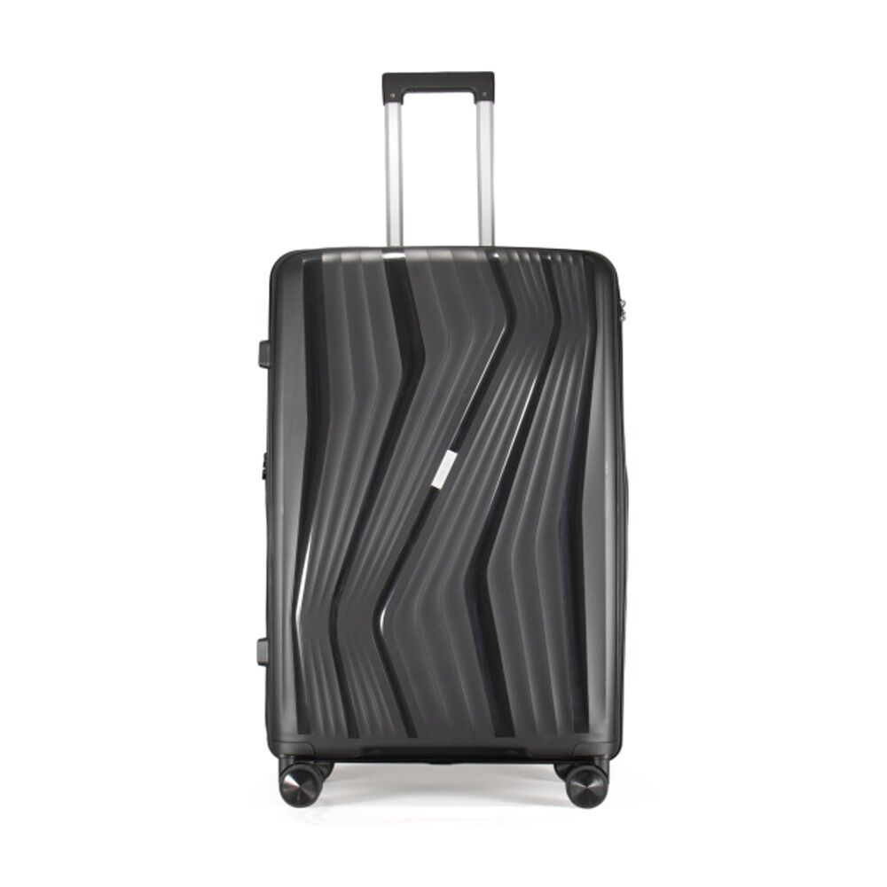 Paklite Cruise Large Luggage TSA Travel Black 122L 74x50x33cm