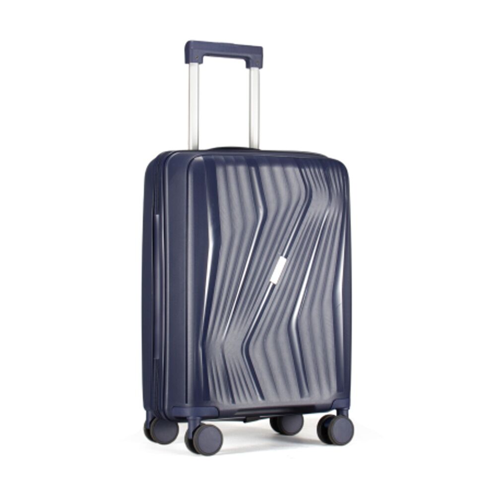 Paklite Cruise Small Luggage TSA Travel Blue 48L 55X38X23cm