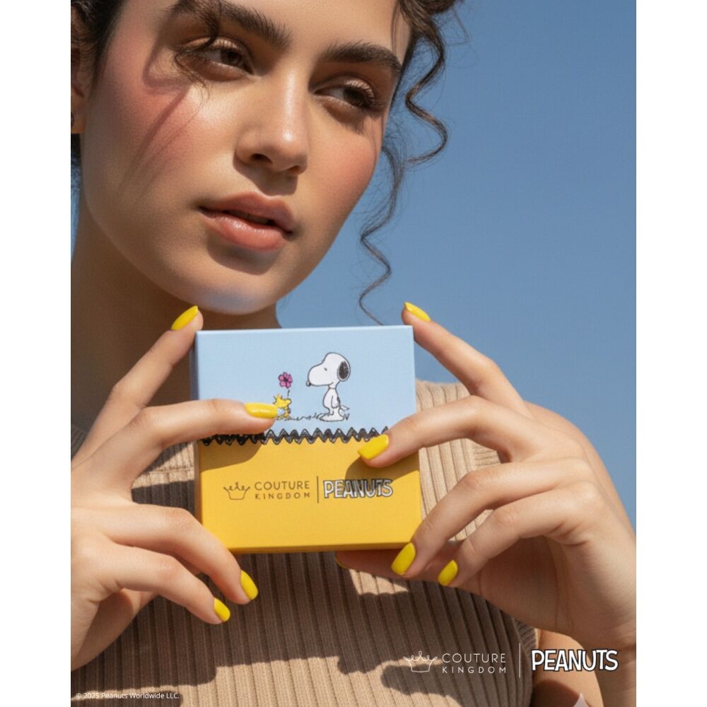 Couture Kingdom Peanuts Snoopy & Charlie Brown Drop Earrings Jewellery Silver