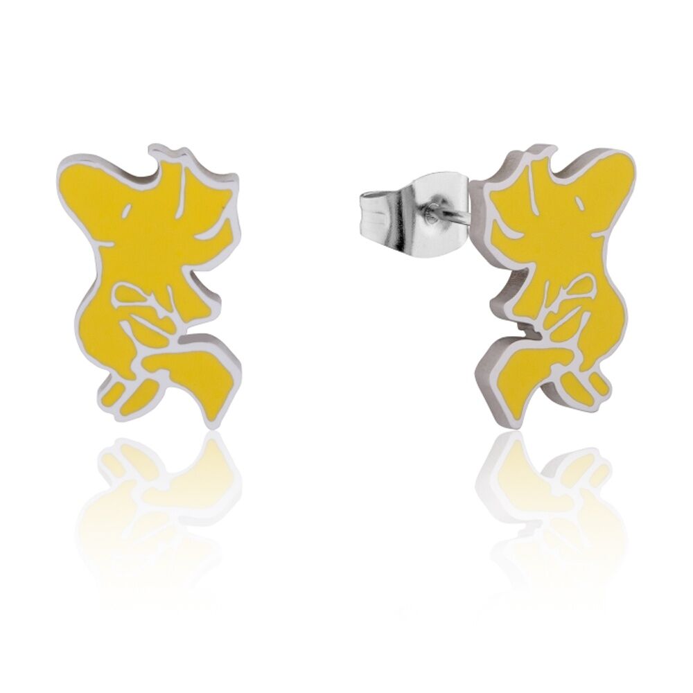 Couture Kingdom Peanuts Woodstock Stud Earrings Jewellery Silver