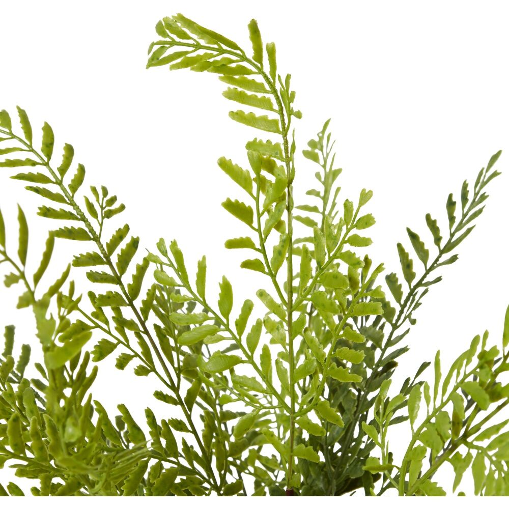 2PK E Style Fern Mother Outdoor Plastic Wire Plant Green 36x36x43cm