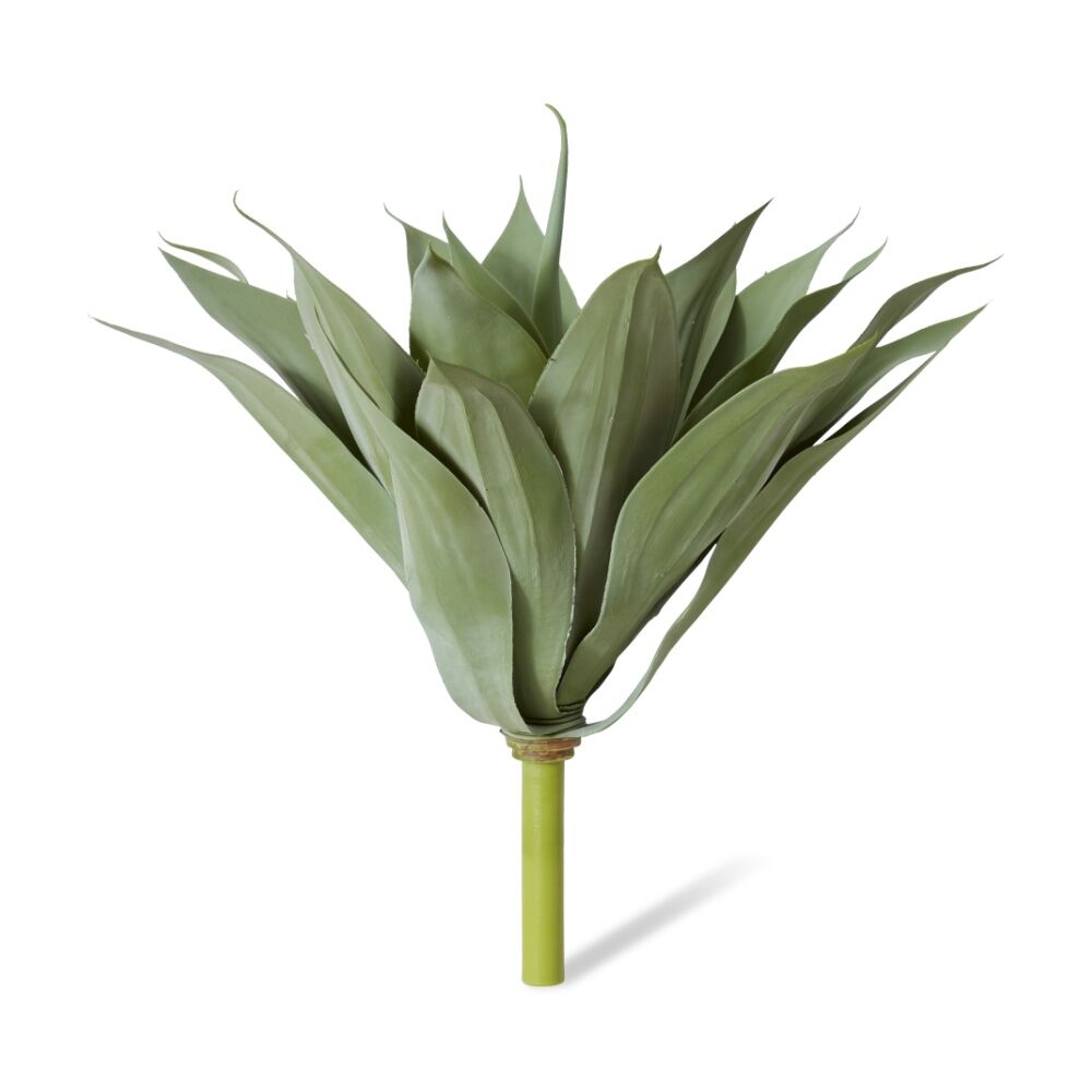 2PK E Style Agave Artificial Plant Stem Plastic Wire Grey Green 55x55x52cm