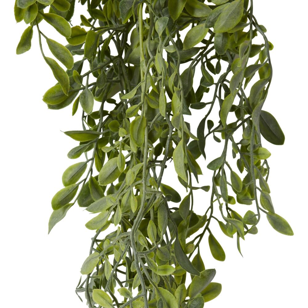 3PK E Style Lemon Beauty Hanging Vine Artificial Plant Grey Green 20x12x80cm