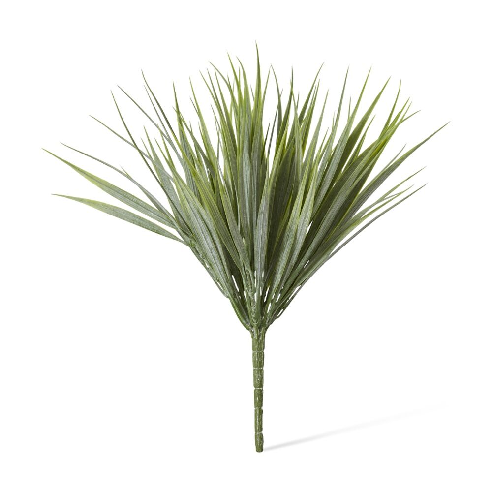 6PK E Style Grass Spring Bush Artificial Plant Indoor Decor Green 25x25x33cm