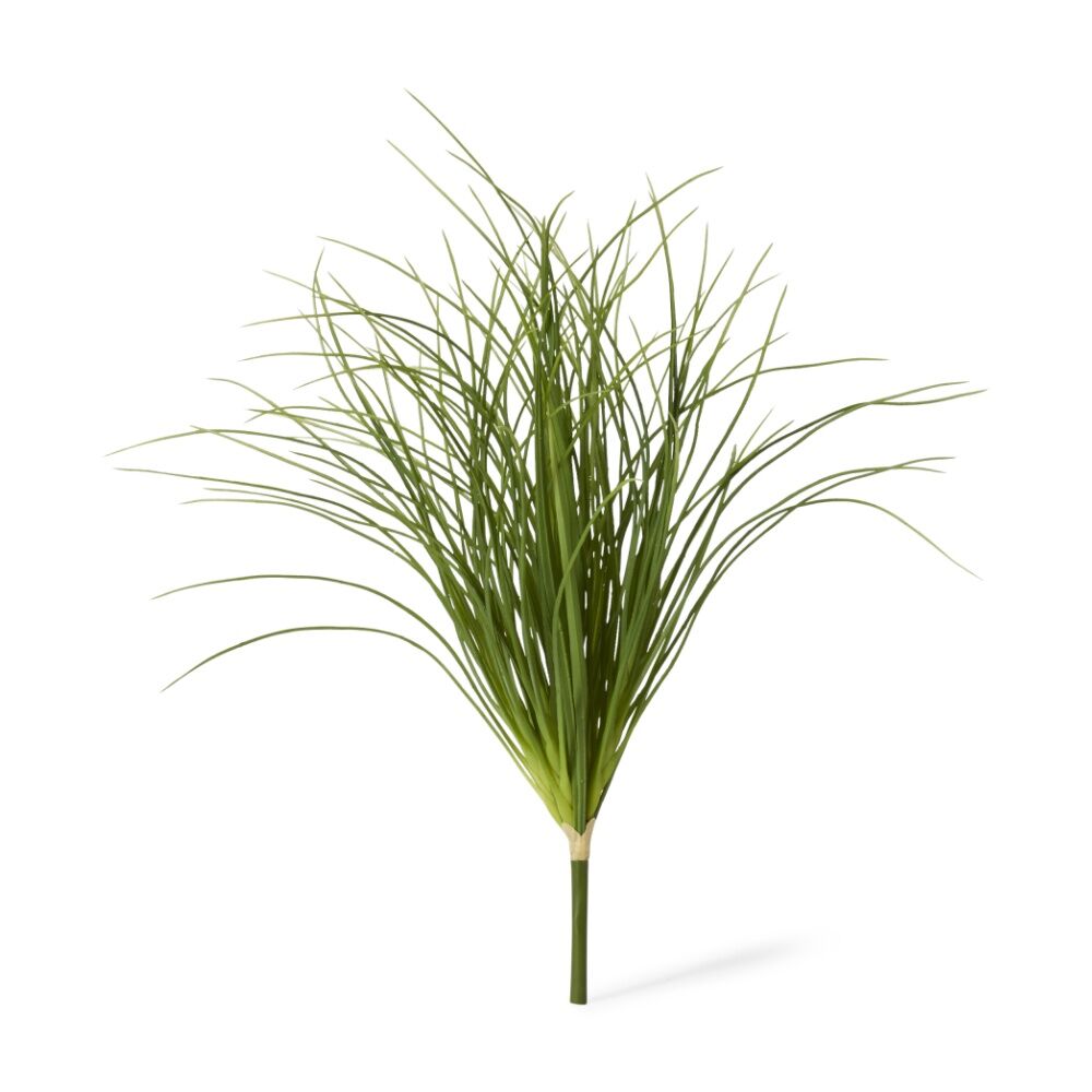 2PK E Style Grass Tussock Plant Green Lifelike Artificial Indoor 55x55x65cm