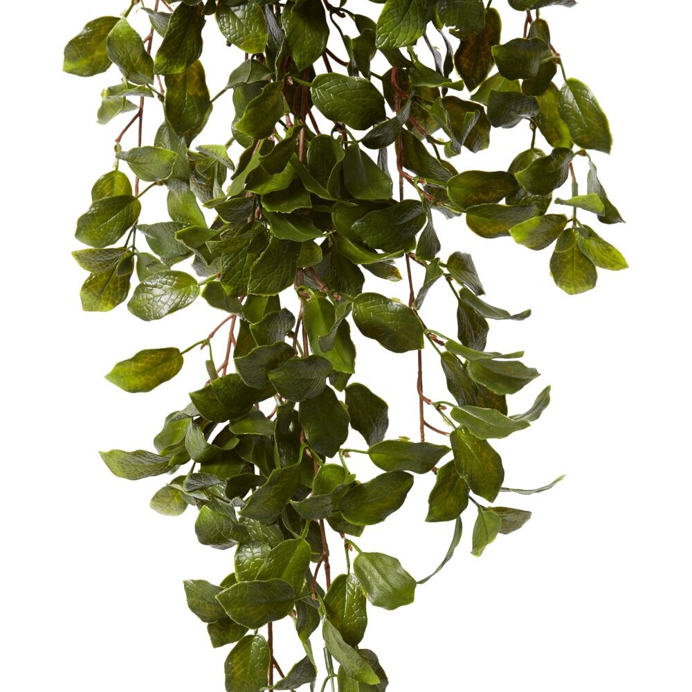 E Style Fittonia Leaf Bush Outdoor Plastic Wire Exterior Green 50x40x89cm