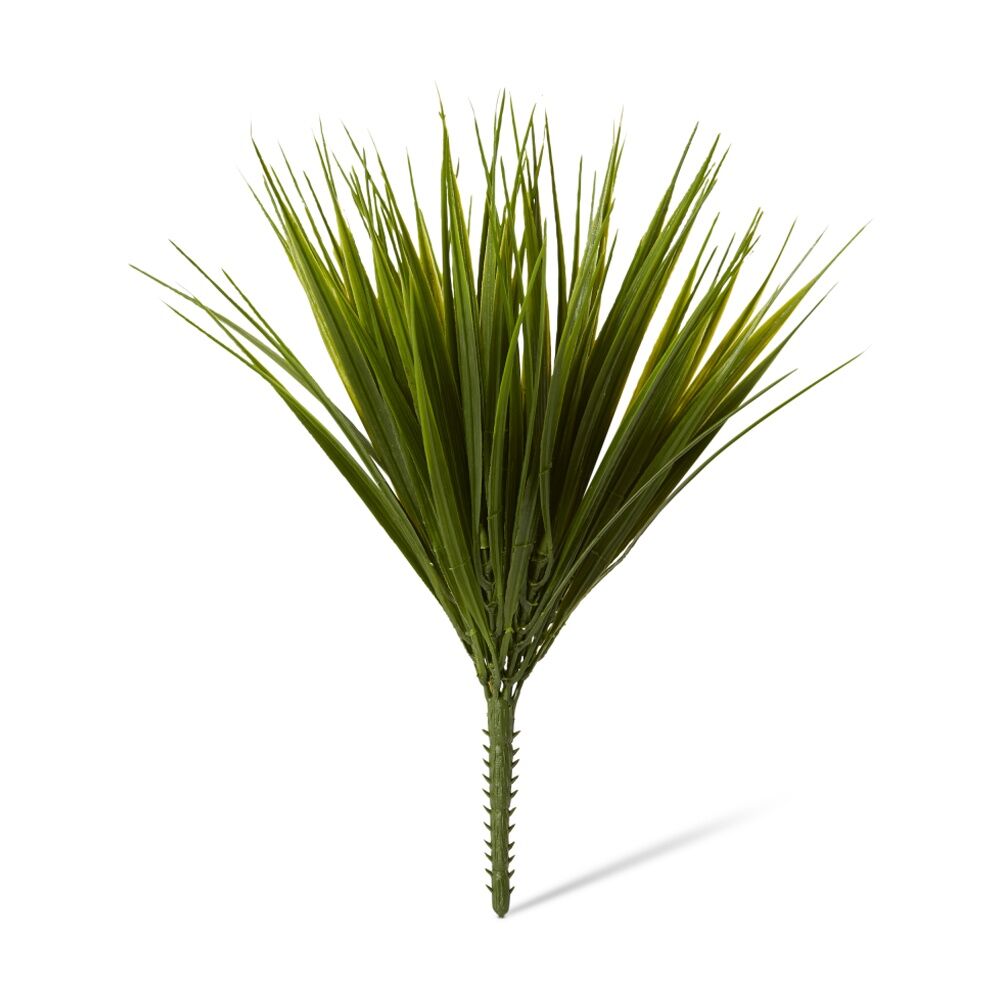 2PK E Style Grass Liriope Bush Outdoor Artificial Plant Green 26x26x30cm