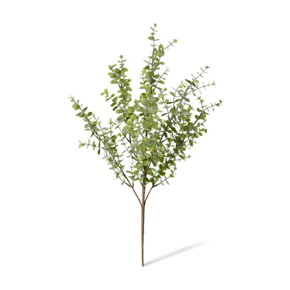 4PK E Style Eucalyptus Bush Lifelike Artificial Plant Green 30x30x56cm