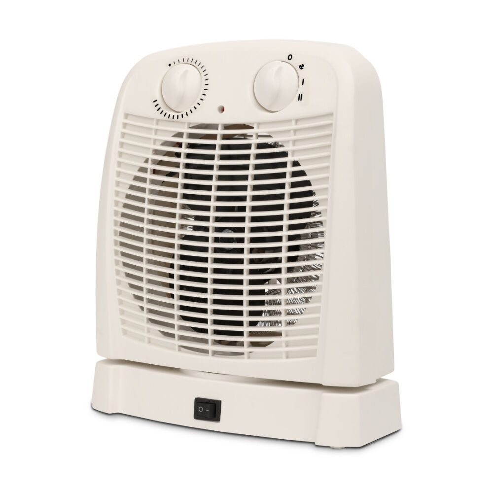 Sheffield Upright Fan Heater 2000W Oscillating W/ Thermostat Control