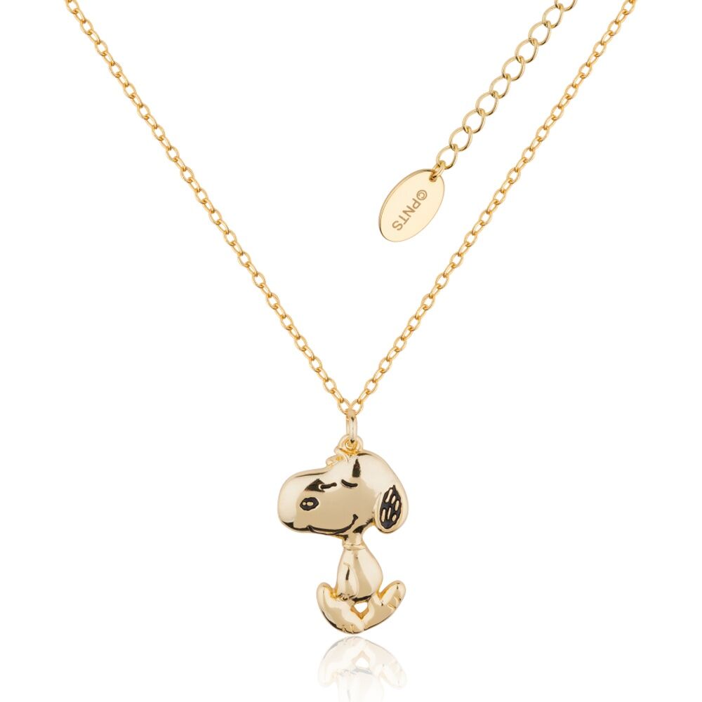 Couture Kingdom Peanuts Snoopy The Walk Necklace Jewellery Accessory Gold