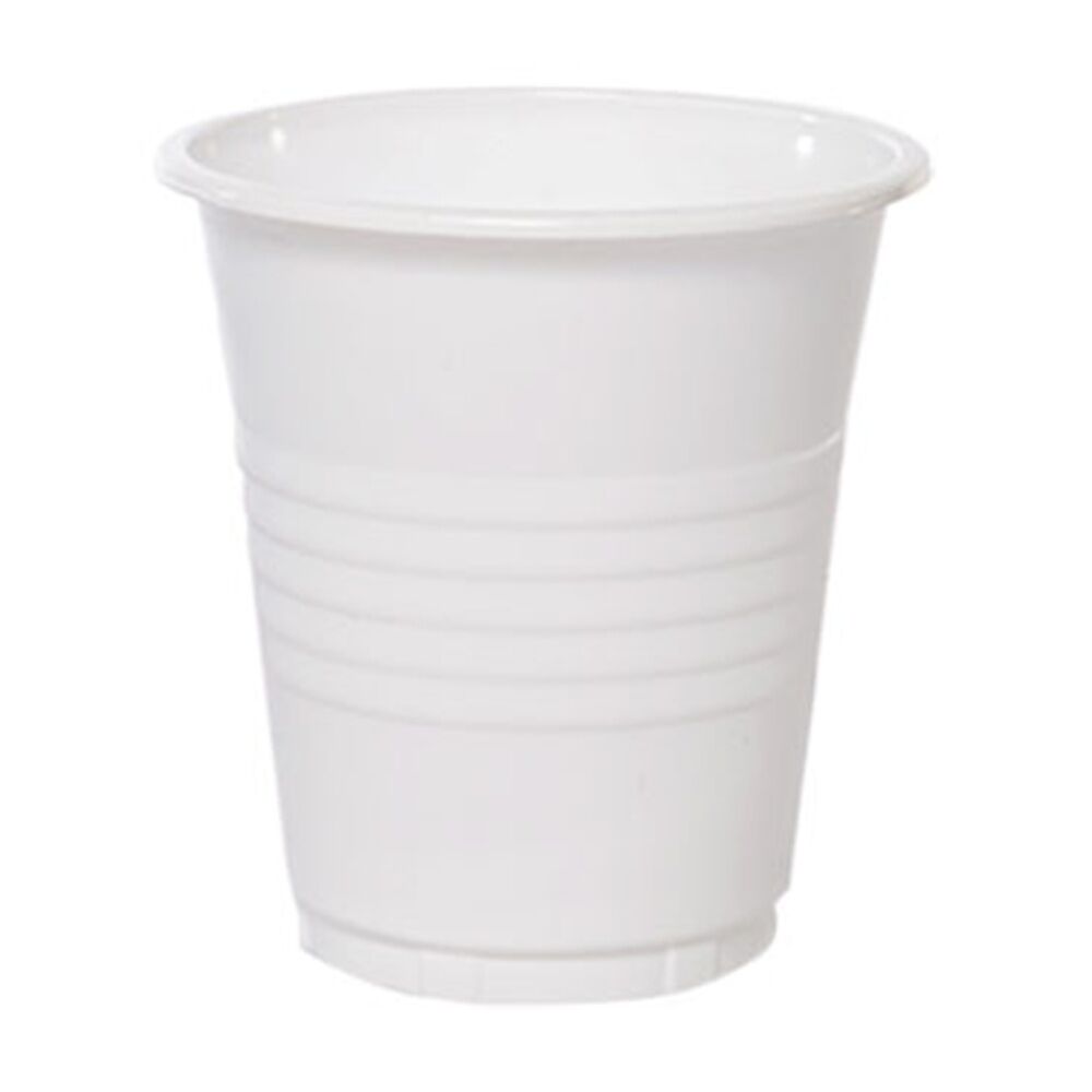 20x 50pc Partyware Disposable Water Dispenser Cup Set 200ml White