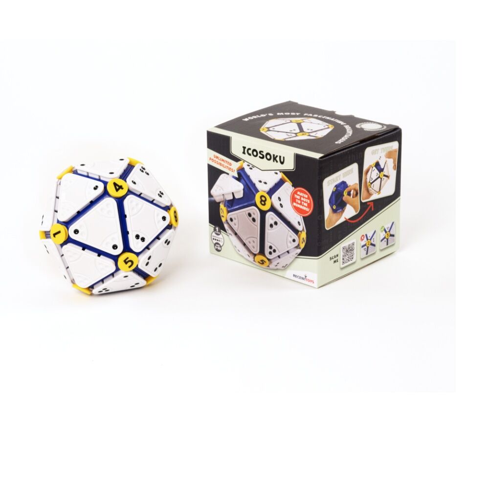 Recent Toys Icosoku Puzzle Matching Dots To Numbers Number Tiles Game