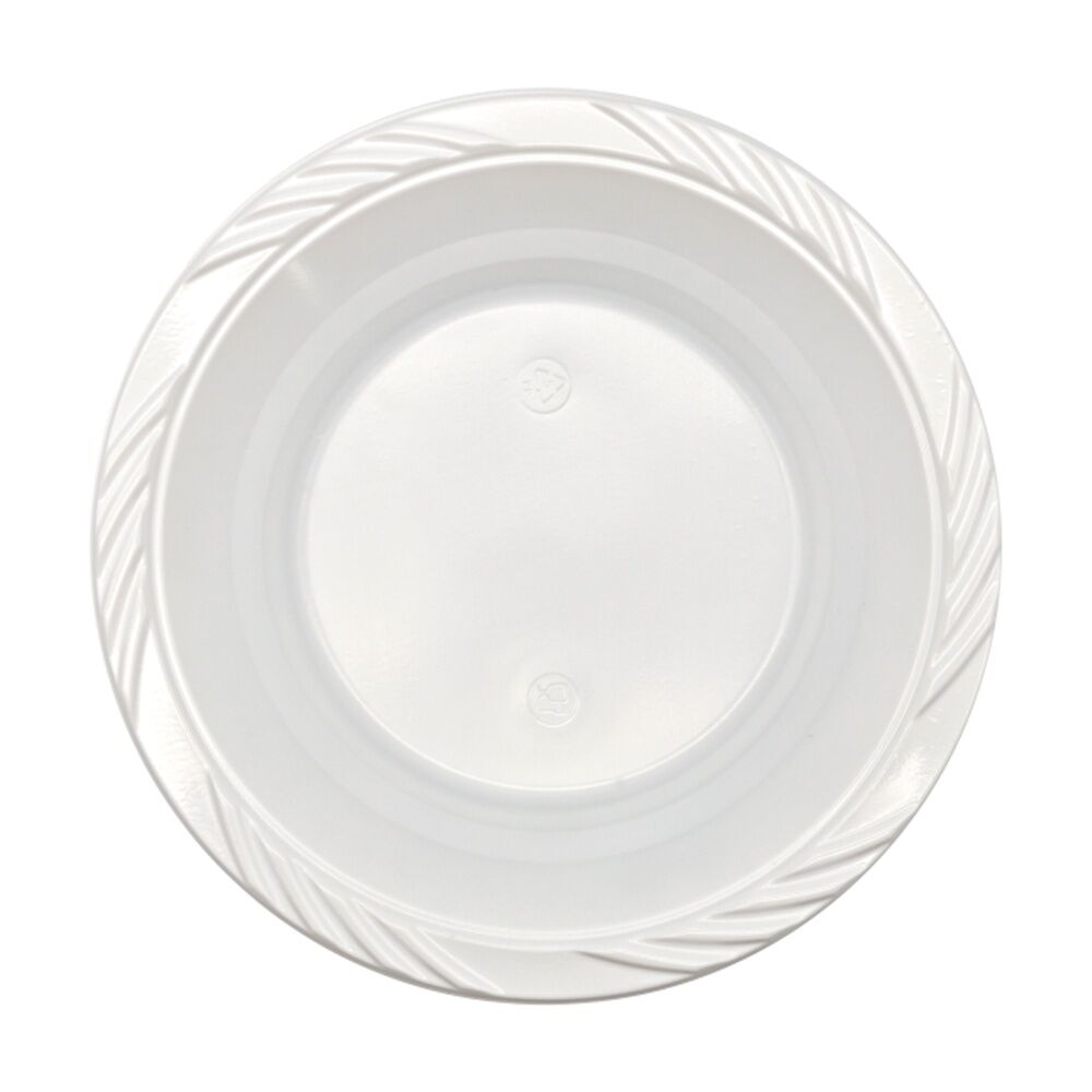20x 25pc Partyware Reusable Durable Bowl Set Tableware 150mm White