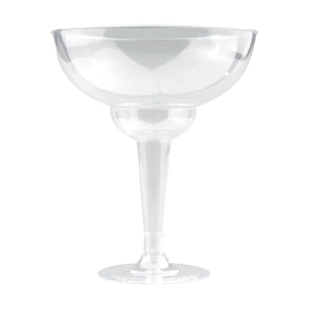 24x 4pc Partyware Reusable Margarita Glass Set Tableware 300ml Clear
