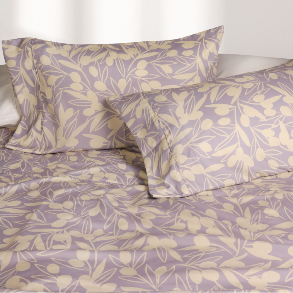 Odyssey Living Hunter Valley Thermal Flannel Home Bedding Sheet Set Lavender