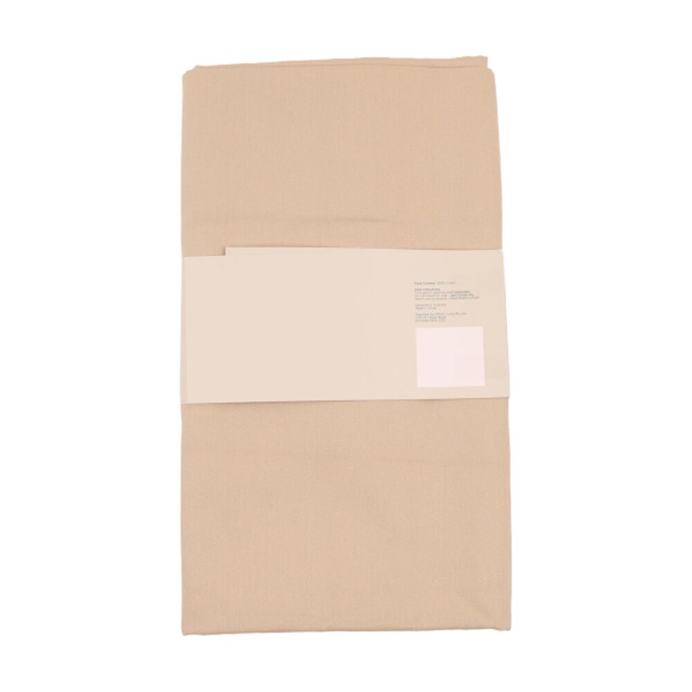 Bas Phillips Essentials Cotton Table Cloth W/ Piped Edge Beach Large 150x300cm