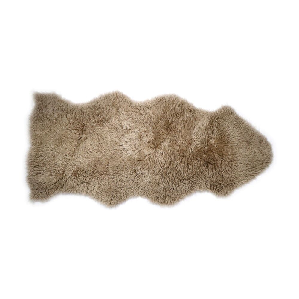 Huxford Grove The Kingston Sheepskin Rug One and a Half Pelican 150x60cm