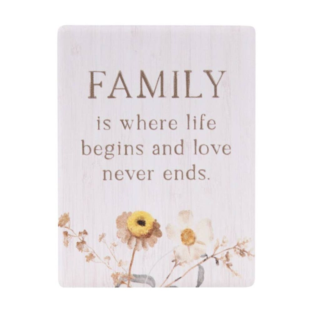 6PK Splosh Rustic Meadow Family Ceramic Kitchen Magnet Beige 6x8cm