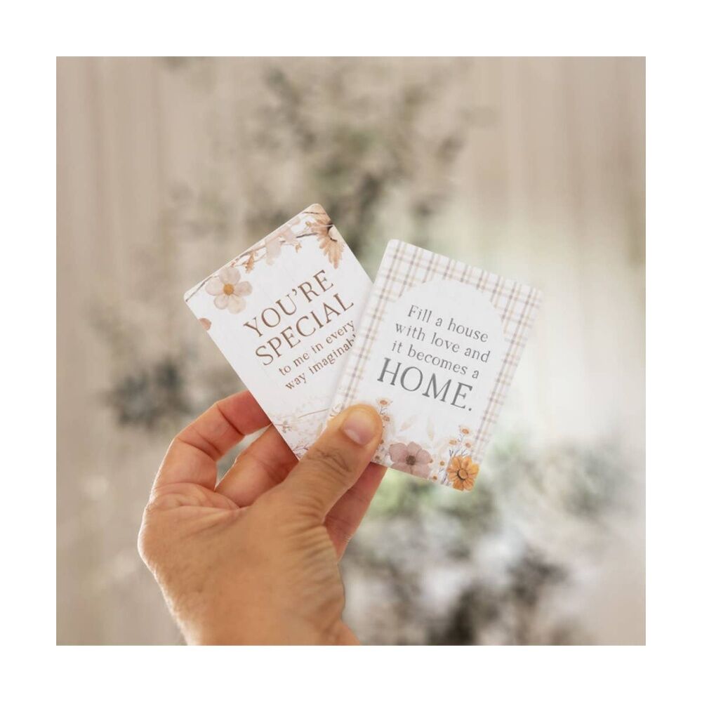 3PK Splosh Rustic Meadow Home Ceramic Kitchen Magnet Beige 6x8cm
