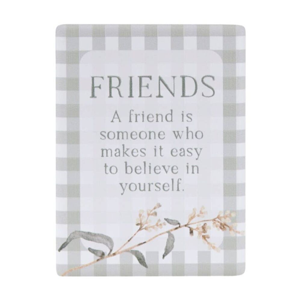 3PK Splosh Rustic Meadow Friends Ceramic Kitchen Magnet Beige 6x8cm