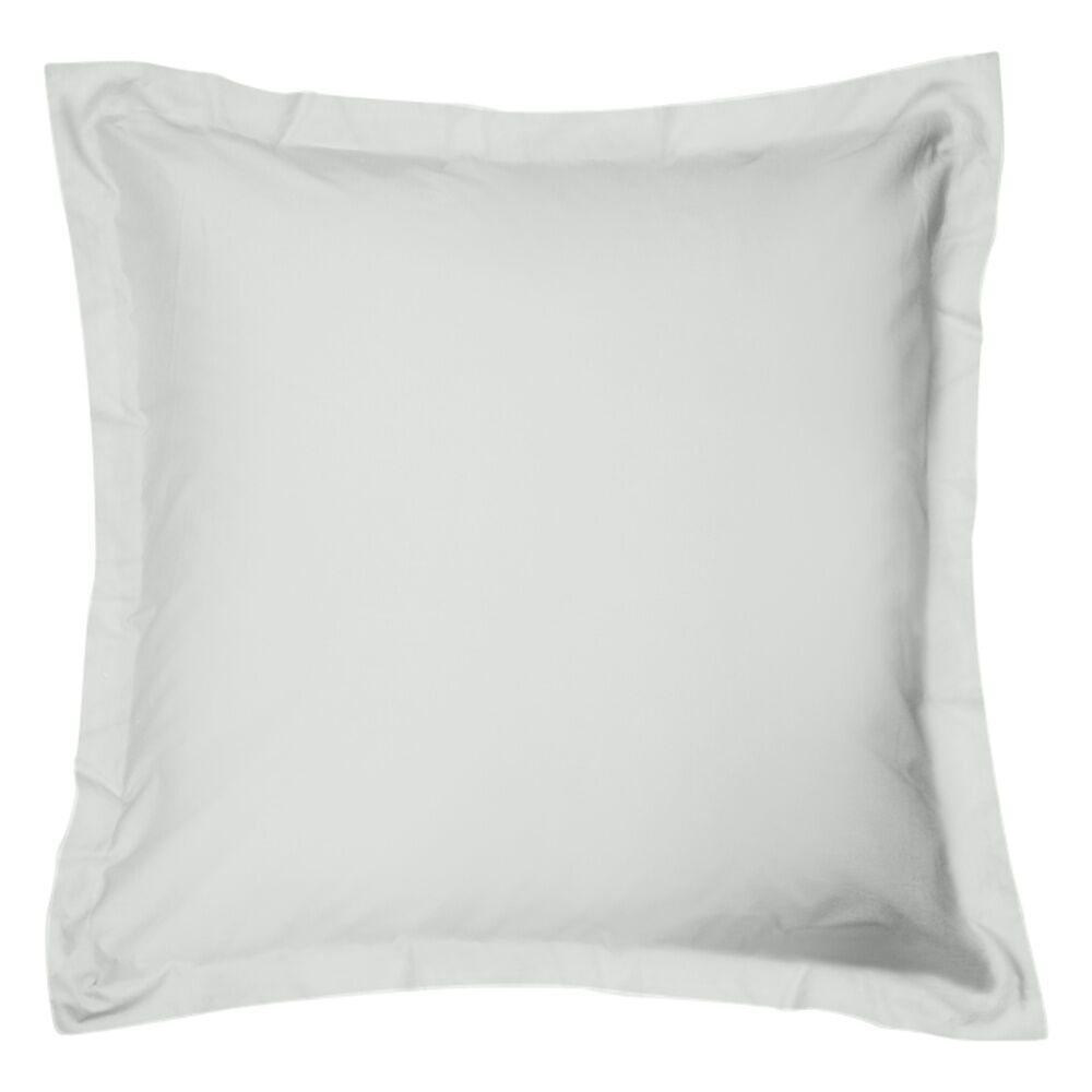 2x Odyssey Living Breathe Cotton European Pillowcase 65cm x Pewter
