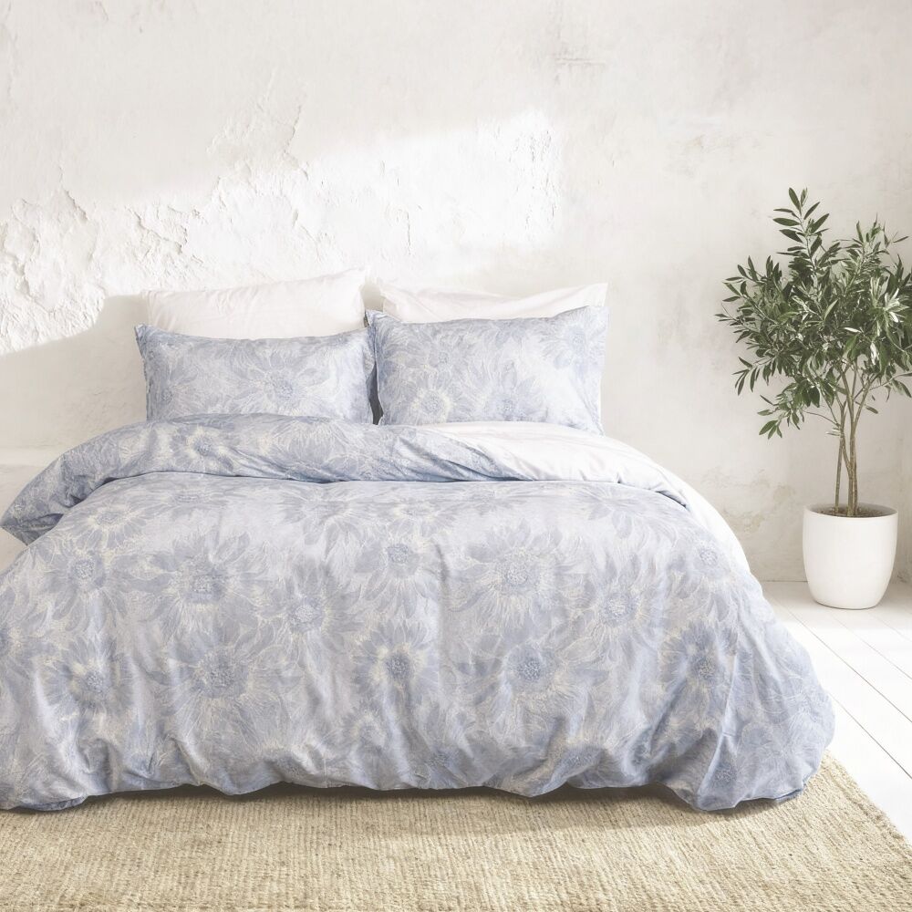 Odyssey Living Sunflower Duvet/Quilt Cover Set Cotton Multicoloured