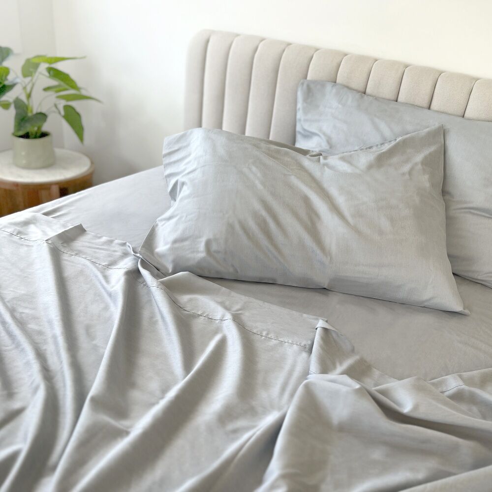 Odyssey Living Bamboo Blend Home Bedding Sheet Set w/Pillowcase Spur