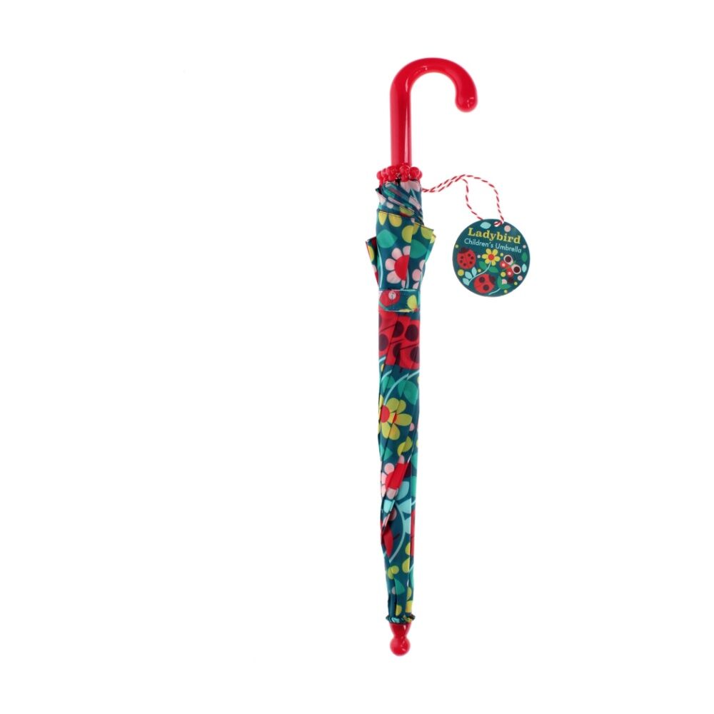 Rex London Child Umbrella Ladybird Pattern Safe Lightweight Kids 3y+