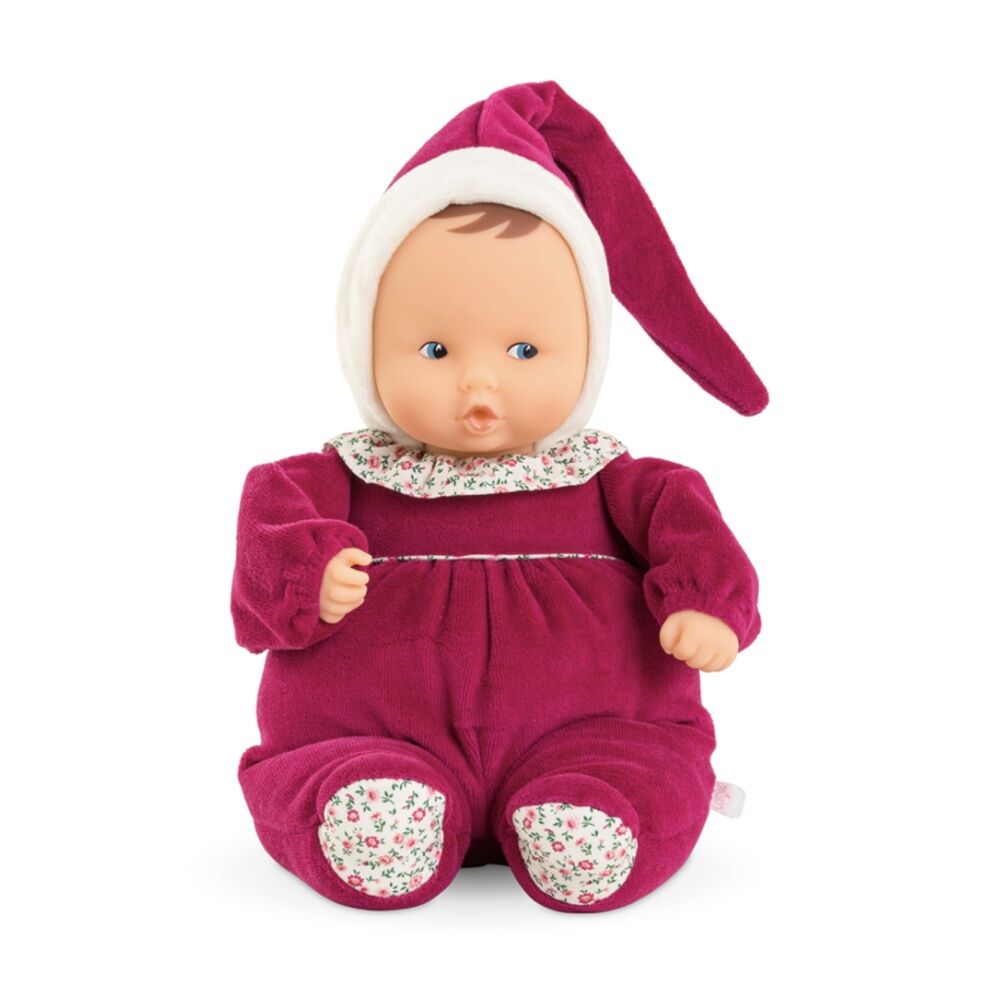 Corolle Mdc Babipouce Pink Grenadine Soft Bodied Vanilla Scent Doll 28cm