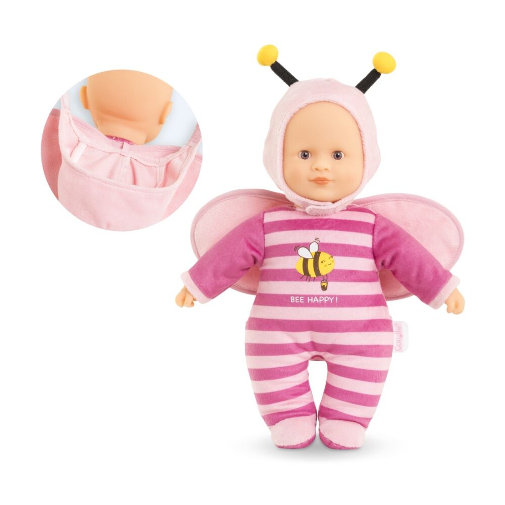 Corolle Mdc Sweet Heart Bee Baby Doll Vanilla Scent Soft Body 12in